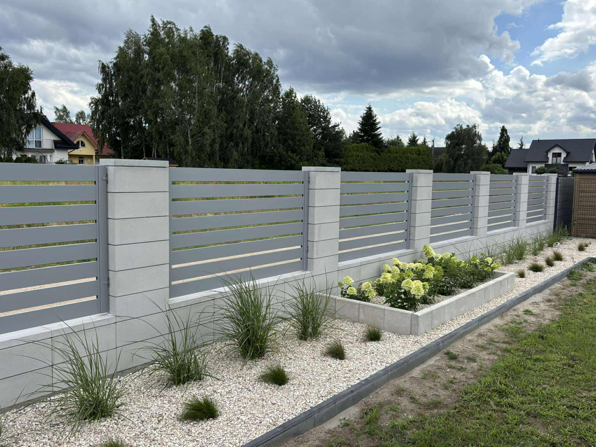 Ogrodzenie panelowe - przykład 3